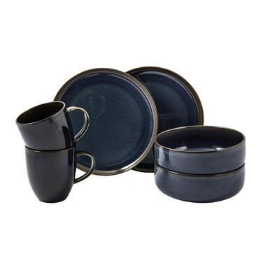 Набор посуды для завтрака на 2 персоны, 6 предметов Denim Crafted Villeroy & Boch