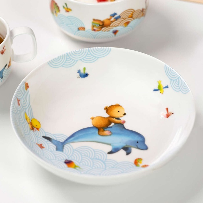 Тарелка детская для супа 18,7 см Happy as a Bear Villeroy & Boch