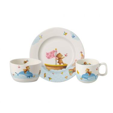 Набор детской посуды из 3 предметов Happy as a Bear Villeroy & Boch