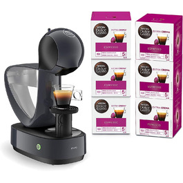 Капсульная кофемашина 1.2 л 1500 Вт, черная Nescafé Dolce Gusto Infinissima Krups