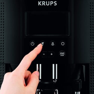 Кофемашина 1.6 л 1400 Вт, с кофемолкой, черная Essential YY8135FD Krups