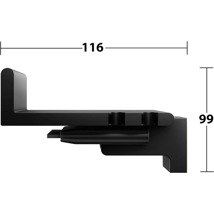 Полка для ванной комнаты 35x6,6x11.6 см Keuco