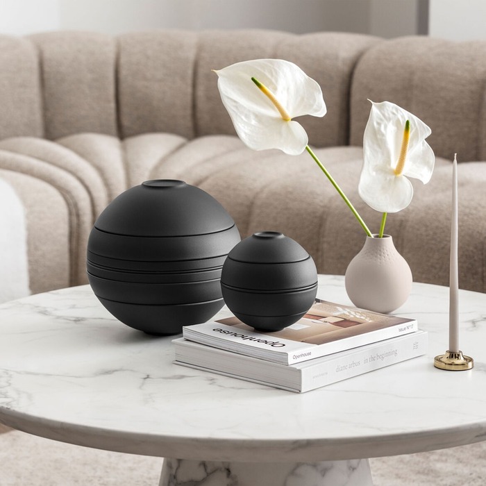 Набор из 5 тарелок 14 см Matt Black La Boule Villeroy & Boch