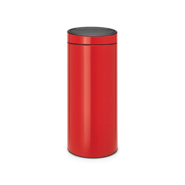 Мусорный бак 30 л красный Touch Bin Brabantia