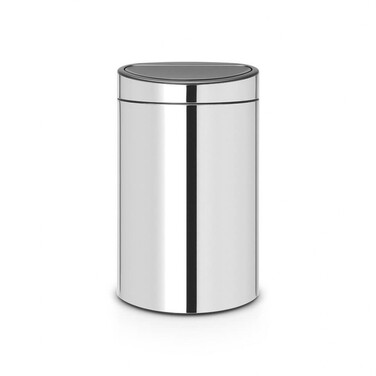 Мусорный бак 40 л глянцевая сталь Touch Bin Brabantia