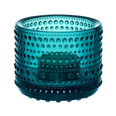 Подсвечник 6,4х7,7 см морская волна Kastehelmi Iittala