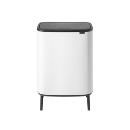 Мусорный бак с ножками 2х30 л белый Bo Touch Bin Brabantia