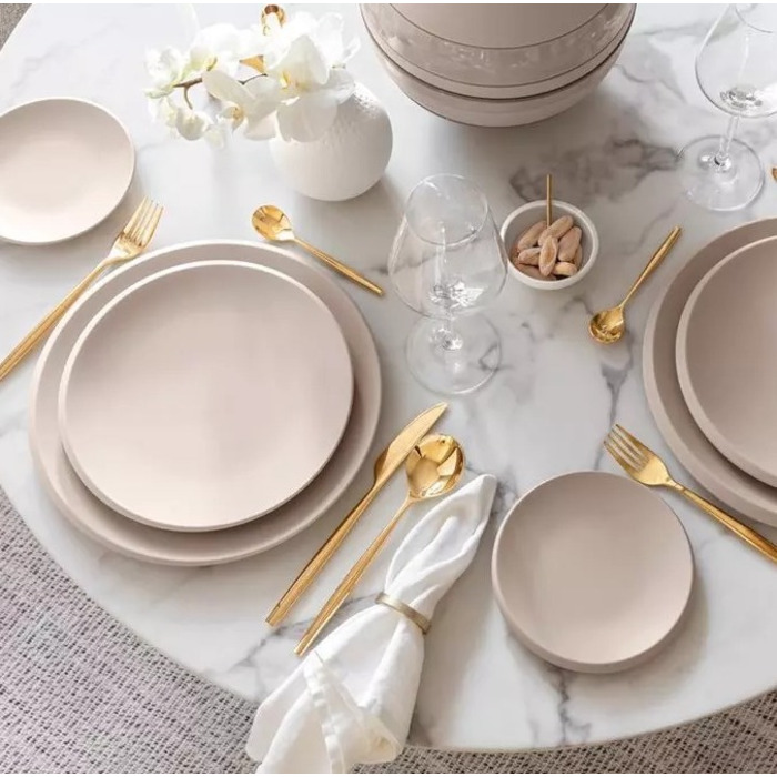 Тарелка для завтрака 24 см Beige NewMoon Villeroy & Boch