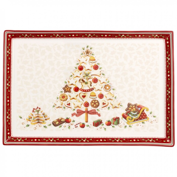 Блюдо сервировочное, большое 39 x 26 см Winter Bakery Delight Villeroy & Boch