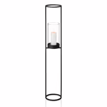 Напольный декоративный подсвечник 120х21 см, черный Nero Blomus