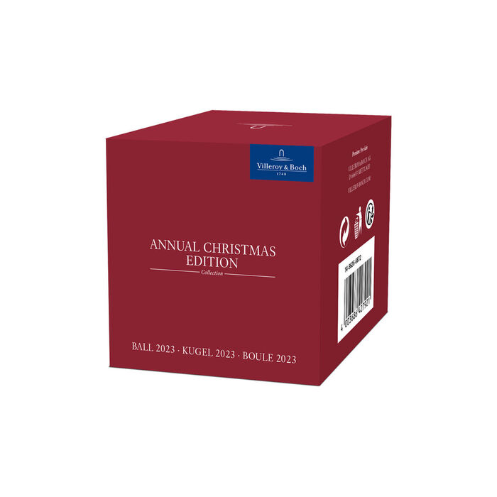 Елочное украшение шар 6,5 см Annual Christmas Edition 2023 Villeroy & Boch