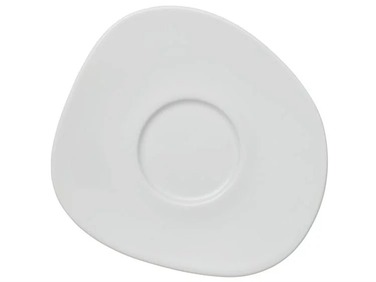 Блюдце к чашке для кофе 17,5 см, белое Organic Villeroy & Boch