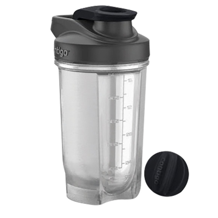 Шейкер черный 0,59 л Shake & Go Fit Contigo