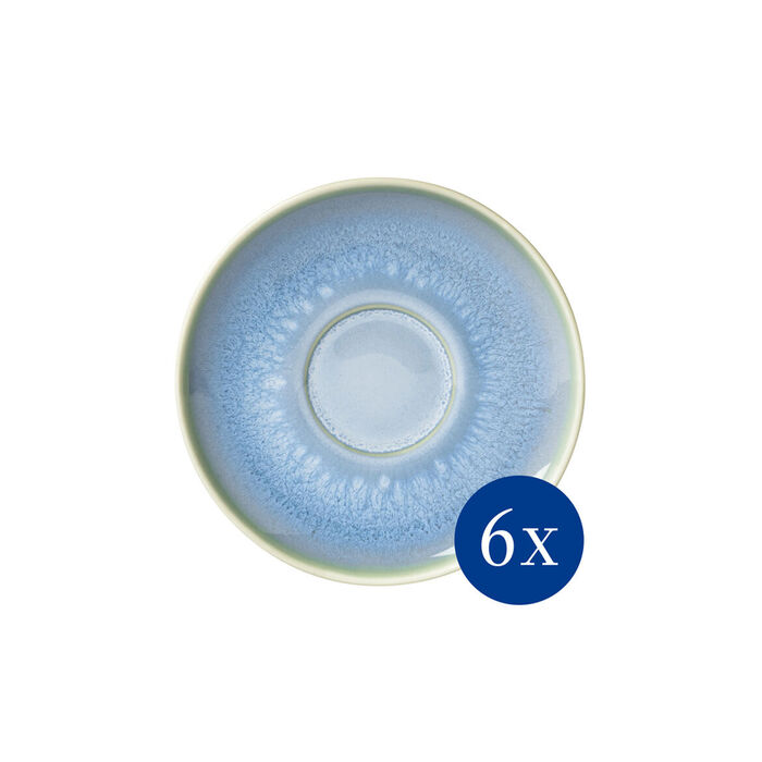 Набор из 6 кофейных блюдец 15 см Blueberry Crafted Villeroy & Boch