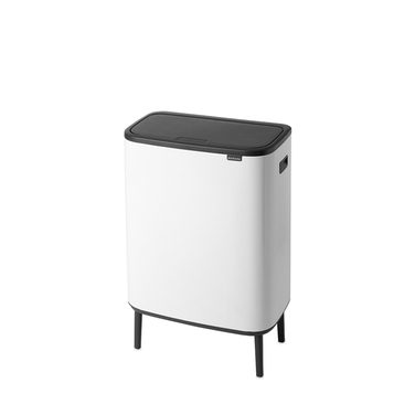 Мусорный бак с ножками 2х30 л белый Bo Touch Bin Brabantia