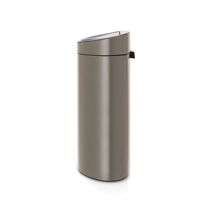 Мусорный бак 40 л платиновый Touch Bin Brabantia