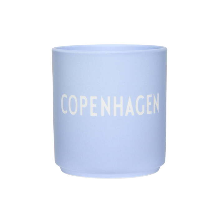 Кружка "Copenhagen" 0,25 л Dusty Blue Favourite Design Letters