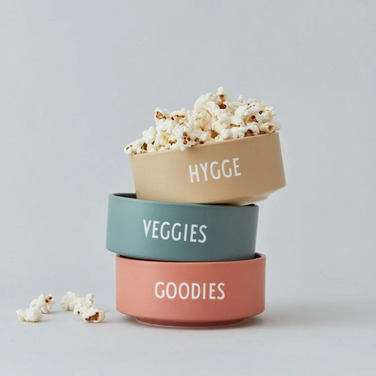 Пиала для закусок "Hygge" 12 см Beige Favourite Design Letters