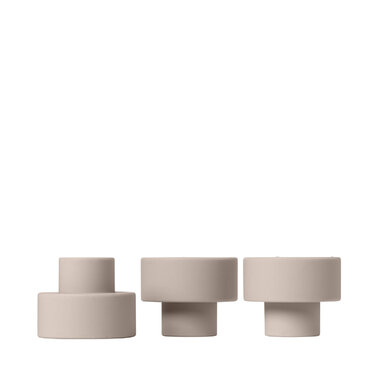 Набор подсвечников 3 предмета Rose Dust Trio Blomus