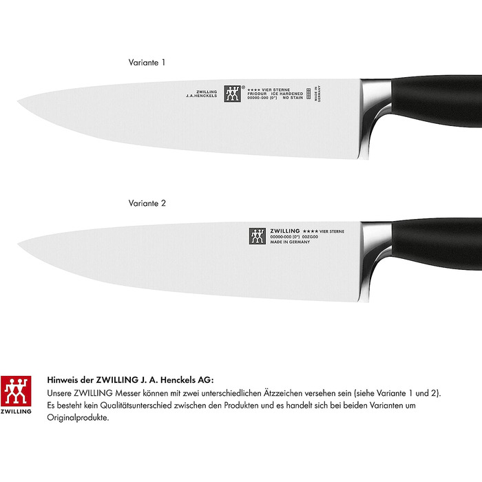 Нож-топорик для мяса Zwilling 31095-150 Four Star из нержавеющей стали, 15 см