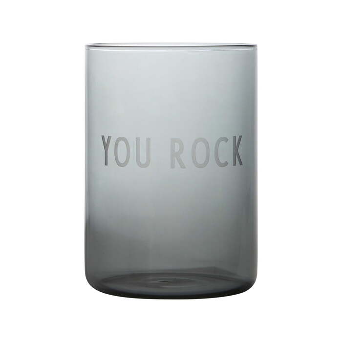 

Design Letters Стакан "You Rock" 0,35 л Soft Black Favourite Design Letters