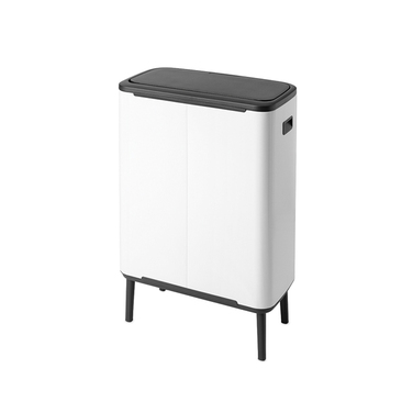 Мусорный бак с ножками 2х30 л белый Bo Touch Bin Brabantia