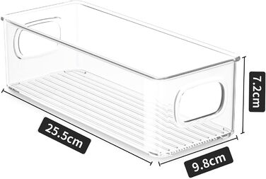 Набор контейнеров 6 предметов 25,5 x 9,8 x 7,2 см FINEW