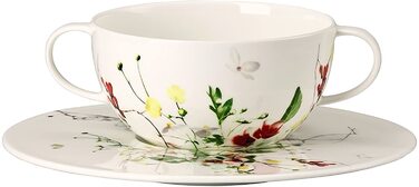 Пиала с блюдцем для супа 370 мл Brillance Fleurs Sauvages Rosenthal