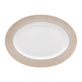 Тарелка овальная 40 см Francis Carreau Beige Rosenthal