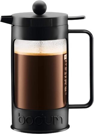 Френч-пресс 1 л черный Bean Bodum