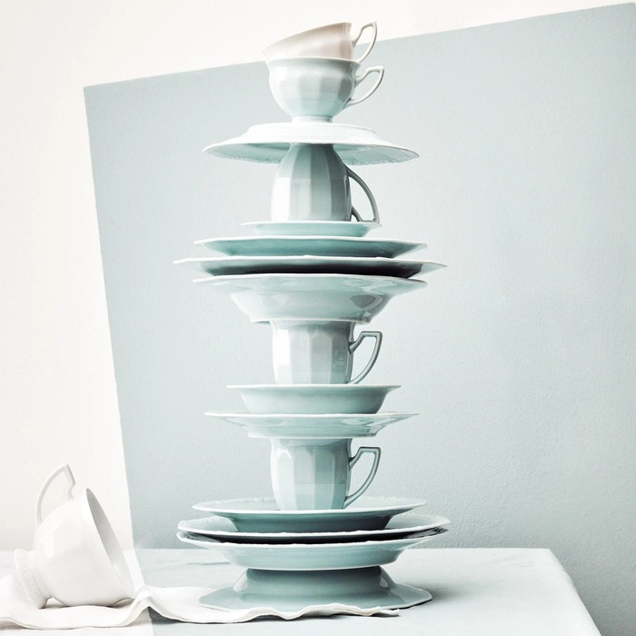 Блюдце к чашке для эспрессо\мокко 12 см Pale Mint Maria Rosenthal