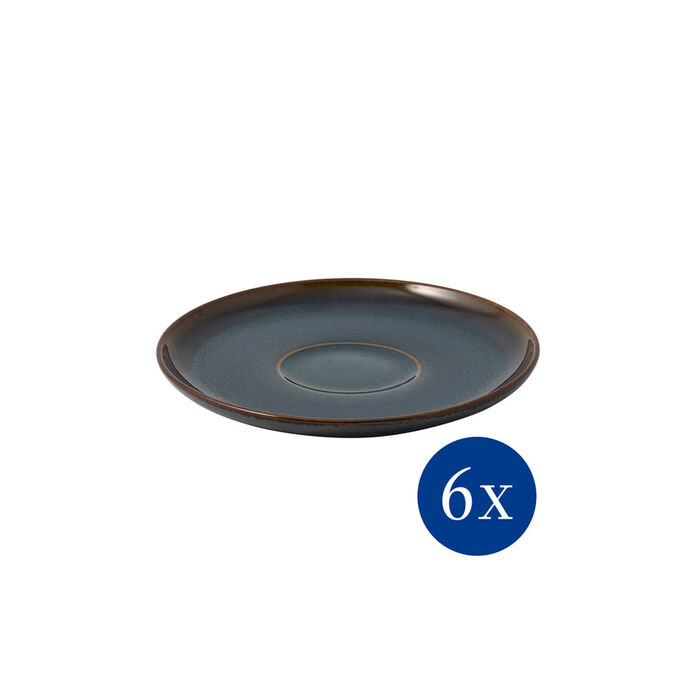 Набор из 6 кофейных блюдец 15 см Denim Crafted Villeroy & Boch