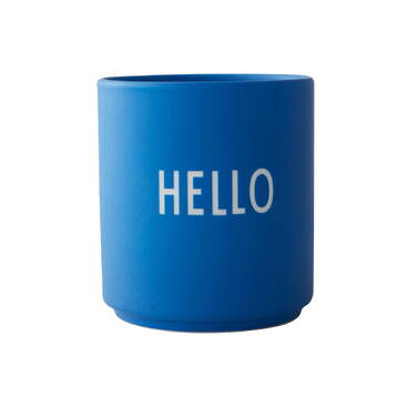 Кружка "Hello" 0,25 л Cobalt Blue Favourite Design Letters