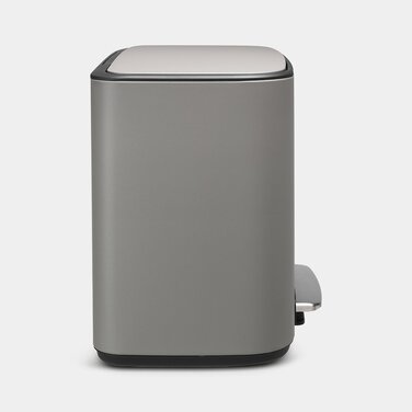 Мусорный бак с педалью 3х11 л серый трехсекционный Pedal Bin Bo Brabantia