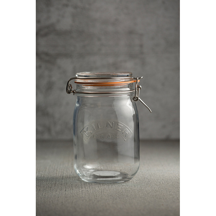 Банка 1 л прозрачная Clip Top Kilner